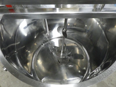 2000 Food Engineering Limited 125 Gal. Jacketed Mix Tank