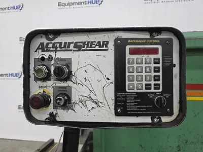 Used 2001 ACCURSHEAR 625012 Power Squaring Shears (Inch) Georgia US | The Equipment Hub #1521099