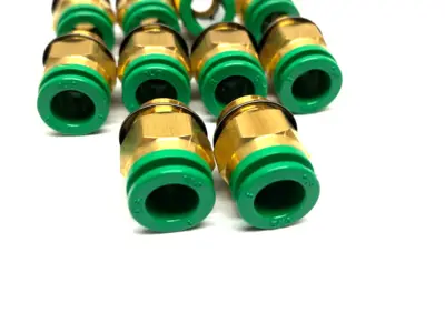 KRH08-U02-X269 | SMC  Flame Resistant One Touch Fitting 5/16" LOT OF 10 - New Other