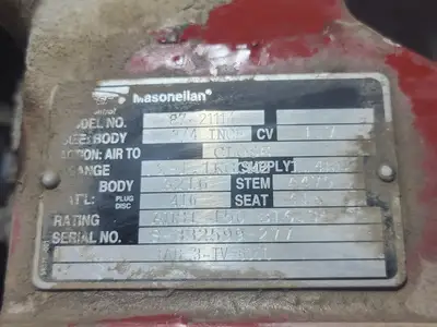 USED MASONEILAN 87-21114