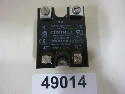 USED GUNTHER WG 280 D 45 Z
