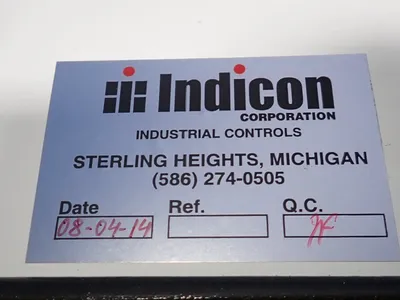 Indicon Corporation Control Panel