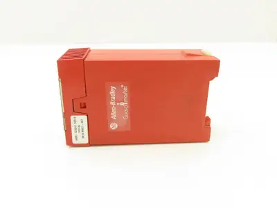 Allen Bradley 440R-C23018 SER B Guardmaster Minotaur MSR6R/T Safety Relay 110VAC