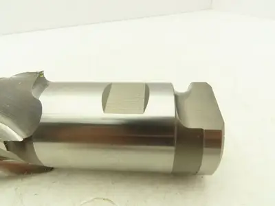 Putnam Tool PLA-563-4 4 Flute Coarse Rough Single End Mill 2.5" Dia x 6" Flute