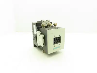 Siemens 3RT1056-6AF36 Motor Starter Contactor 185A 400VAC 120V Coil 3P 2NO+2NC