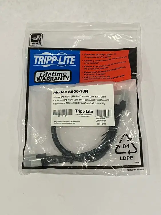 New | in-Stock Tripp Lite S506-18N Misc Networking Equipment Michigan US | Maverick Industrial Sales #1489849