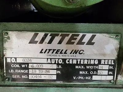 10,000 LB LITTELL FEED LINE