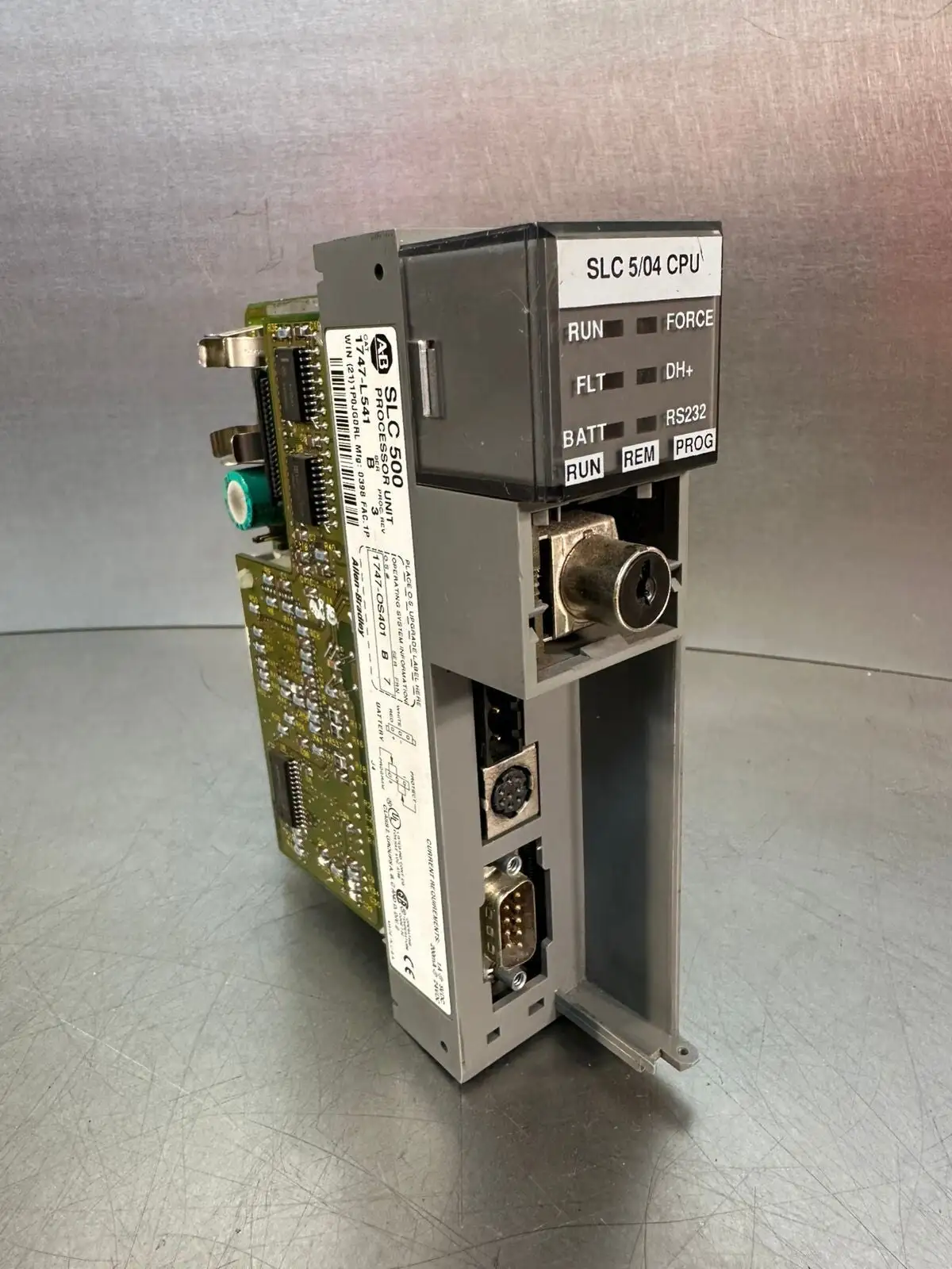 Allen Bradley 1747-L541 /B SLC 500 Processor Unit Rev.3 (3.5.2)