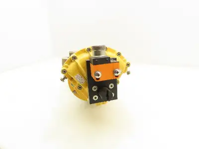 Crane Flowseal Stainless 4" Butterfly Valve w/Kinetrol Pneumatic Actuator