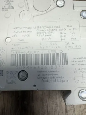 ALLEN BRADLEY M2D050 D M3C020 D AMRA3 D Electrical/PLC/Automation | ESS Industrial Equipment Sales (9)