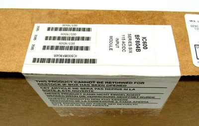 NEW SEALED GE FANUC IC600BF804B INPUT MODULE