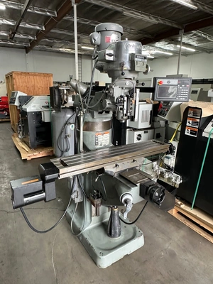 BRIDGEPORT SERIES 1 2HP 9"x48" MILLING MACHINES, VERTICAL | Wheeler Machinery Sales (1)