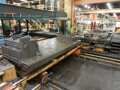 USED TRANSPORTWAGON ON RAILS 13 000 MM