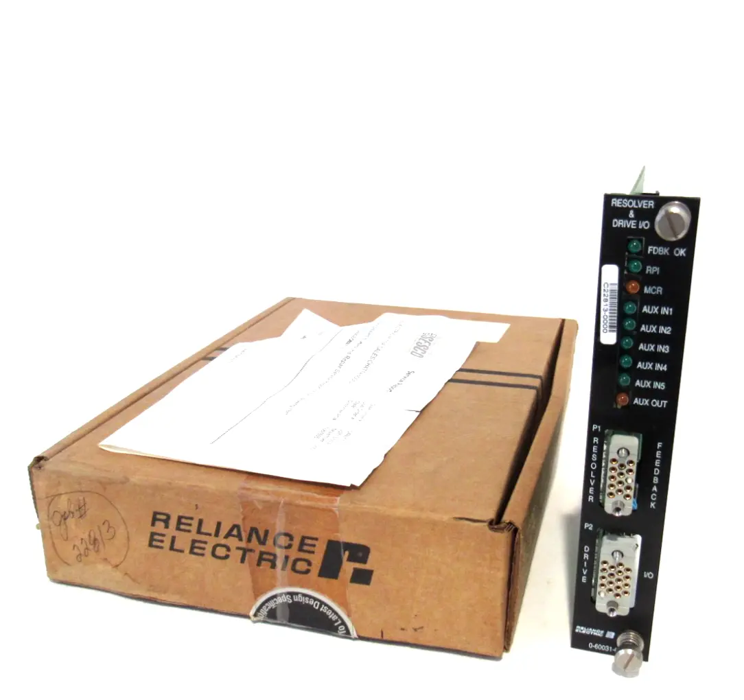 REPAIRED RELIANCE ELECTRIC 0-60031-6 RESOLVER DRIVE MODULE 0600316