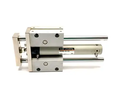 MGCMB20-100-H7CL | SMC  Guided Cylinder Slide Bearing NO BRACKET - Used
