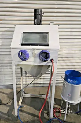 Sand Blast Cabinet With Dust Collector Abrasive Blast Cabinet USA