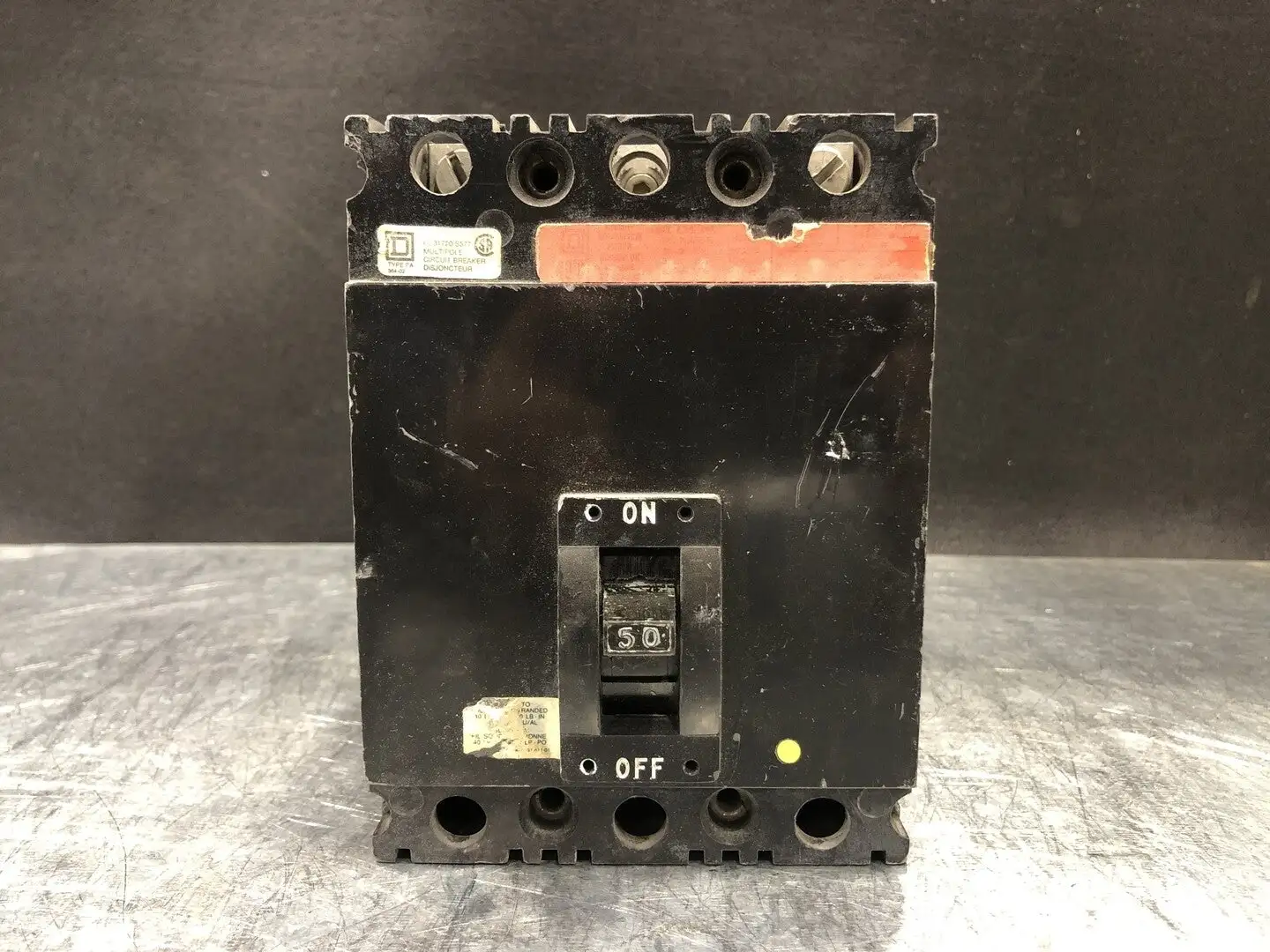USED SQUARE D FHL36050