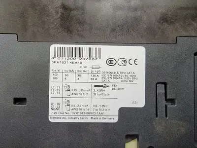 New | in-Stock SIEMENS 3RV1031-4EA10 Switchgears British Columbia CA | Lenmark #243688