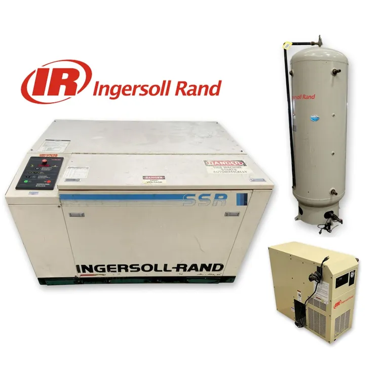 Used INGERSOLL-RAND SSR-EP25U Rotary Screw & Sliding Vane Air Compressors West Virginia US | JM Industrial #489452