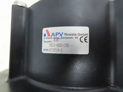 APV Invensys DE31-4SH5-IPS Double Seat Mix Proof Valve 4"x4" DE3 Stainless