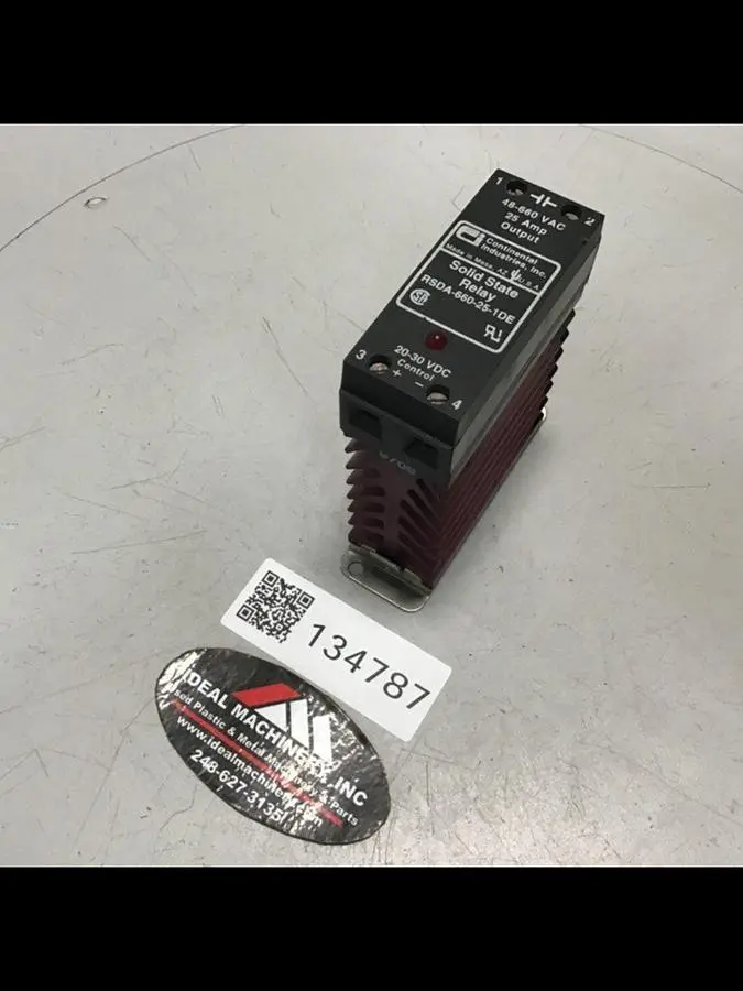 USED CONTINENTAL INDUSTRIES RSDA-660-25-1DE