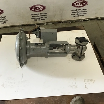 K&M Globe Style Control Valve Stainless Steel 1″ Valve Body