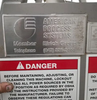 AMERICAN PROCESS SYSTEMS FPB-01 BLENDERS / MIXERS | EcReCon Inc (11)
