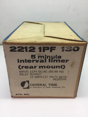 NEW General Time 2212 1PF 130