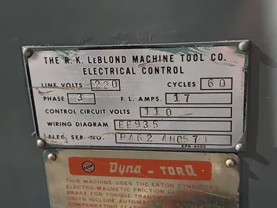 USED LEBLOND REGAL SERVO SHIFT