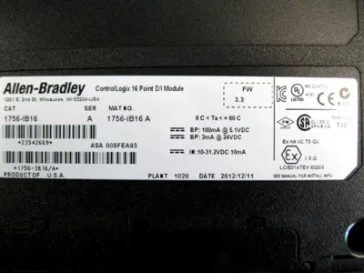USED Allen-Bradley 1756-IF16H