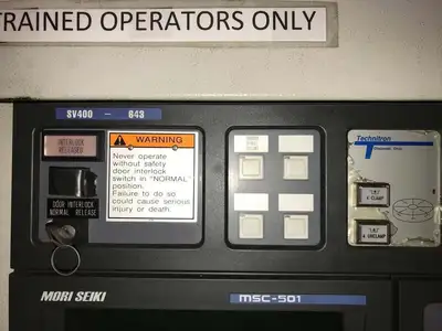 MORI SEIKI SV-400 Vertical Machining Centers | Toolquip, Inc. (6)