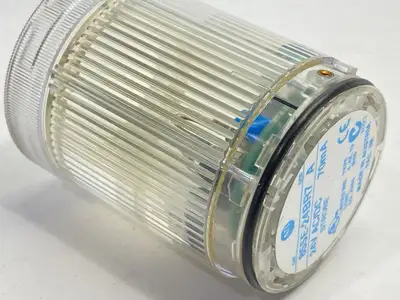 USED ALLEN-BRADLEY SER A STROBE STACK LIGHT CLEAR 50MM 70MA 24V