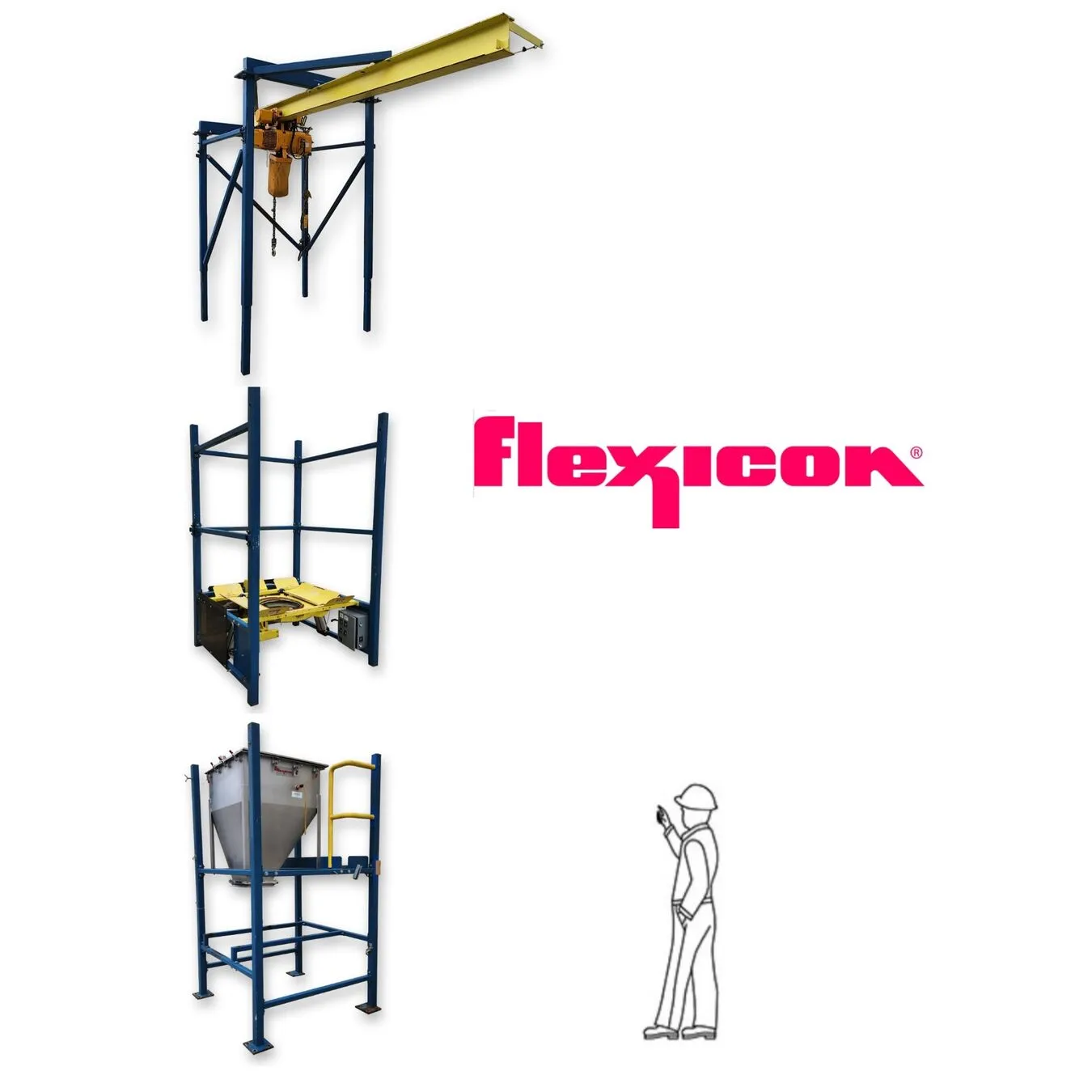 Used FLEXICON CORP. _UNKNOWN_ Bulk Bag Unloaders West Virginia US | JM Industrial #1326923