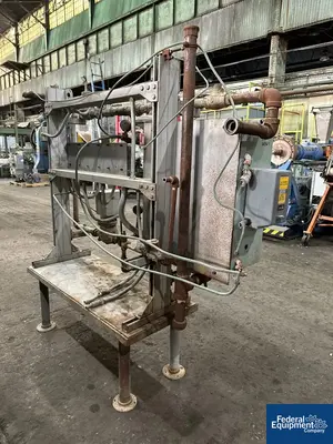 USED Bartlett-Snow 14" x 13' Bartlet and Snow Rotary Kiln