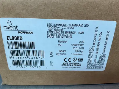 Used NVENT/HOFFMAN EL900D Lighting Ohio US | HGR 24 #1463344