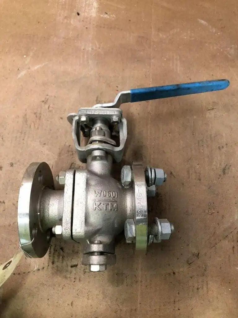 1-1/2″ CF8M Stainless Steel Manual Ball Valve