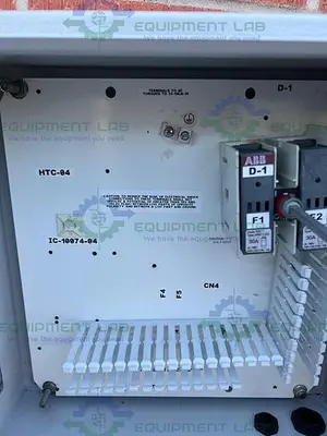 USED INDUSTRIAL CONTROL PANEL 1244250 STANDARD ENCLOSURE 9" X 15.5" X 16"