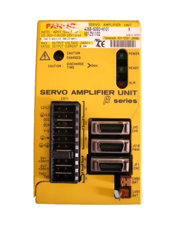 Used FANUC A06B-6093-H101 K Motor Control Parts New Hampshire US | Bitter End Trading #1126778
