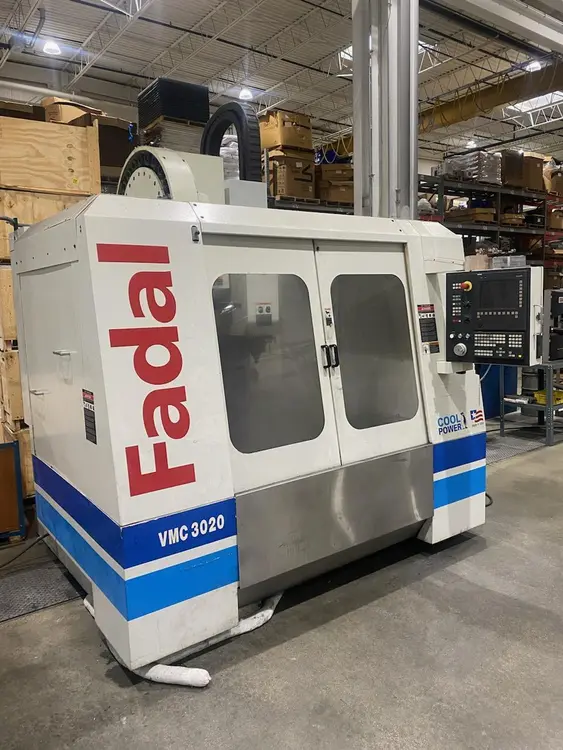 Used 2003 FADAL VMC 3020 VHT Vertical Machining Centers Illinois US | BLUMBERG MACHINERY COMPANY #396487