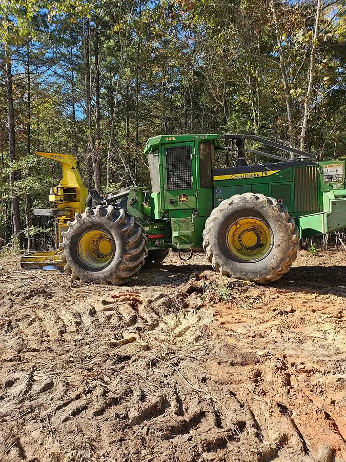 Used 2016 JOHN DEERE 843L Skidder Virginia US | GF Equip Sales #1312111