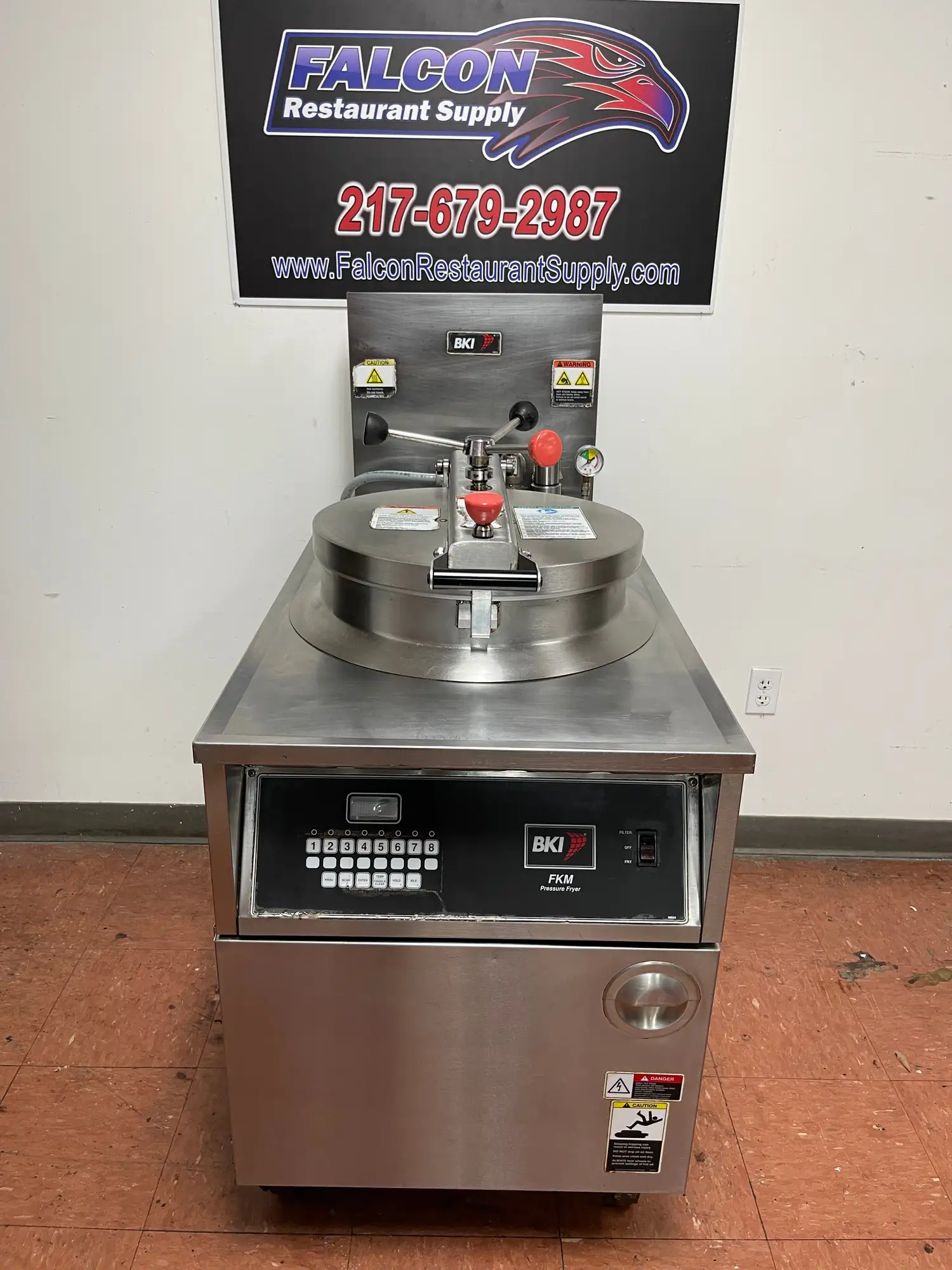 Used BKI FKM-FC Cookers / Coolers / Fryers Illinois US | Falcon Restaurant Supply #1375794
