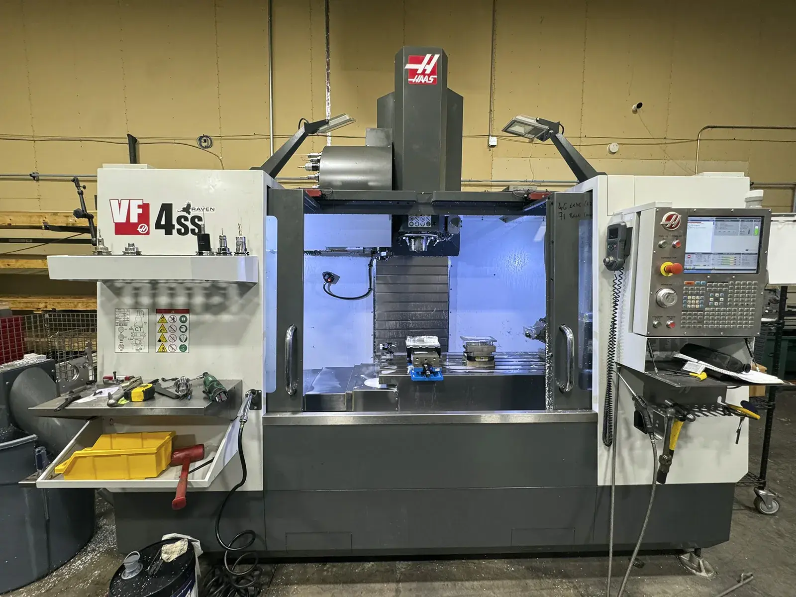 Used 2016 HAAS VF-4SS Vertical Machining Centers Ohio US | Toolquip, Inc. #1359066