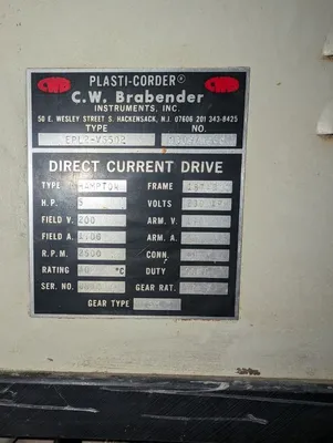 Brabender Plasticorder