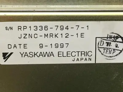 USED YASKAWA JZNC-MRK12-1E