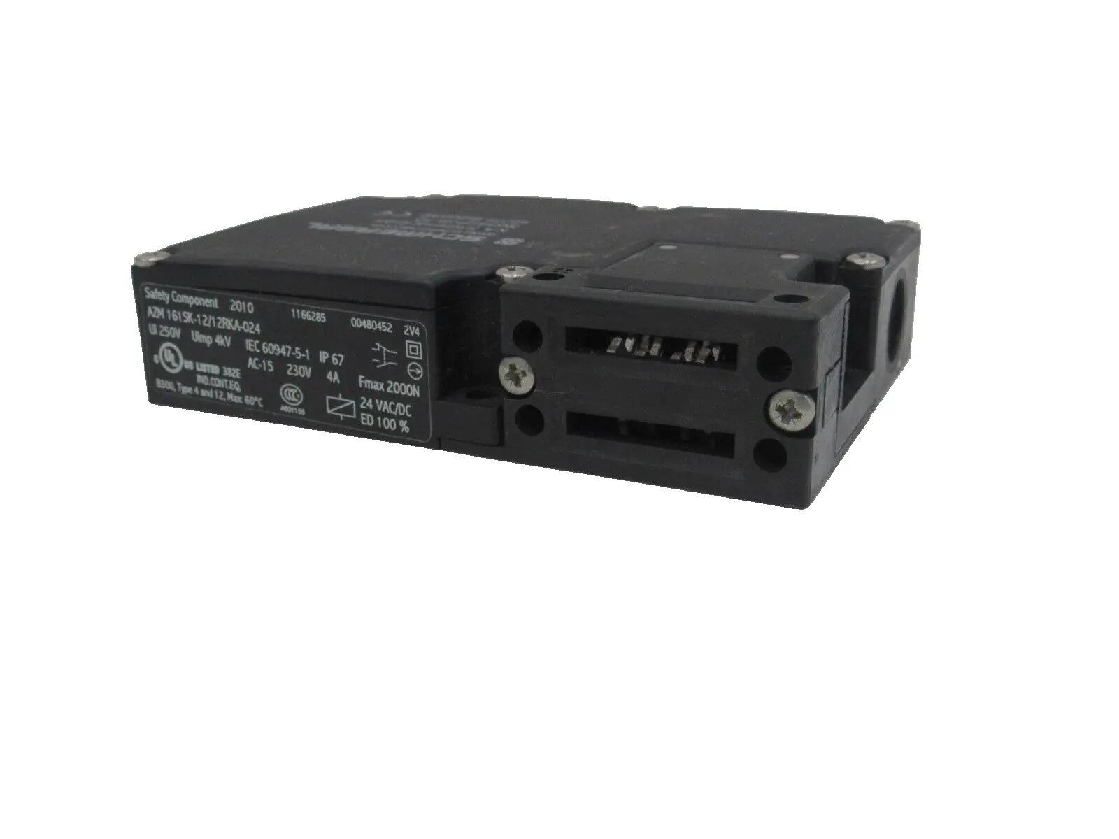 NEW SCHMERSAL AZM 161SK-12/12RKA-024 SAFETY SWITCH AZM161SK1212RKA024 NO KEY
