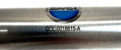 NEW BIMBA COL-0018615-A PNEUMATIC AIR CYLINDER COL0018615A STAINLESS STEEL