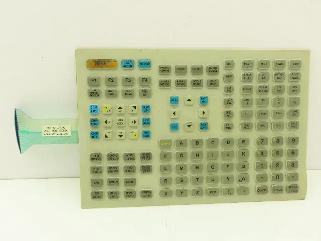 Hass 61-0201 Membrane Keyboard Keypad Rev K VF-Series Milling Machine