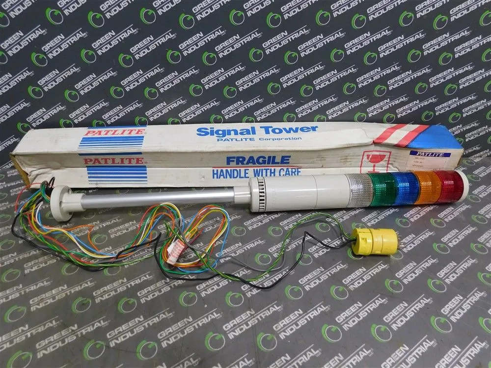 Patlite LME-T Signal Tower 120VAC 50/60 Hz 0.1A Type Rating 1 ta60°C IP65 New