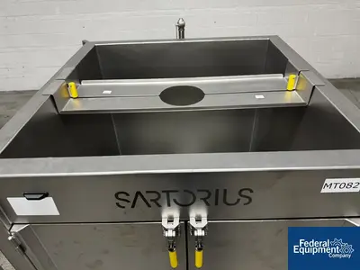 USED Sartorius 1,000 Liter Sartorius Palletank for Mixing Jacketed