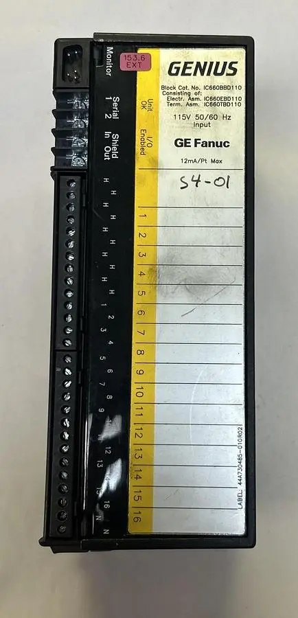 USED GE FANUC IC660BBD110